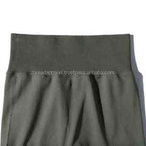 Mejor media cintura Spandex transpirable Casual Fitness Yoga entrenamiento Leggings para mujeres de alta calidad - Product Image 3