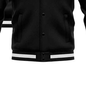 Chaqueta Varsity de Invierno Vintage con Bordado Personalizado de Estilo Único, 100% Lana, Ecológica, Transpirable, de la Mejor Calidad, Ropa Urbana - Product Image 4