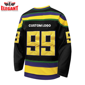 Tissus légers évacuant l'humidité, chemises de hockey grande taille à prix raisonnable, maillot de hockey sur glace pour hommes et femmes - Product Image 3