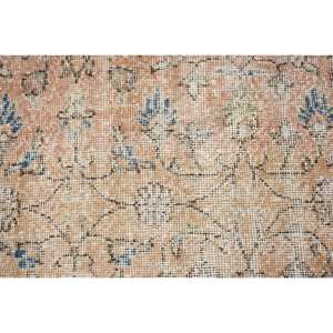 Alfombra turca Vintage, Beige, azul, 2,4X3,2 pies, clásica, área grande, respaldo de látex de lana, Patchwork Rectangular para pasillo, habitación, alfombra - Product Image 5