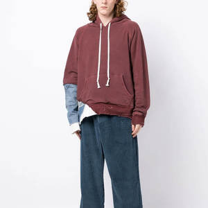 Color sólido Tallas grandes Pakistán Fabricante Hombres Sudadera con capucha Factory Outlet High Street Hombres Sudadera con capucha Hecho en Sialkot - Product Image 2