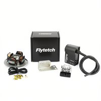 Nouvelle bobine d'allumage Flytech en aluminium 20 mm Touring 1 250 kg pour PX 125-150-200 et pour la modification/amélioration des scooters Fabriqué en Italie