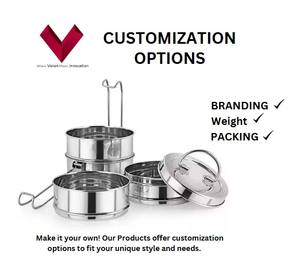 ตัวล็อคเกรดอาหารสำหรับผู้ใหญ่ทนทานมีช่องใส่อาหารเกรด8*4ช่องทำจากสเตนเลสสตีลสั่งโลโก้ได้ตามต้องการ - Product Image 3