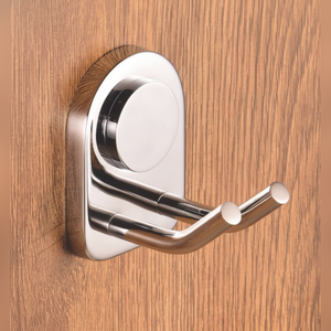 Toallero de Pared de Doble Gancho de Grado Comercial, Antioxidante, Proveedor de Accesorios de Baño, Pedido al por Mayor B2B - Product Image 1