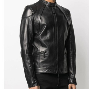 Nouveau Design personnalisé 2025 chemise en cuir véritable hommes Style classique vêtements de cérémonie hiver à manches longues de haute qualité écologique - Product Image 4