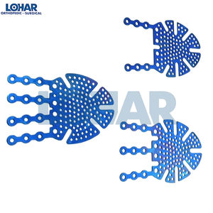 Ensemble de 3 plaques orbitales en titane de qualité médicale vétérinaire professionnelle, base d'instruments chirurgicaux - Product Image 6