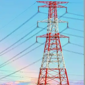 Made In China 30-132kv Steel Power Transmission Line Tower Multi-circuit Transmission Line Tower