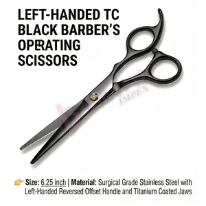 Matte Black Barber Scissors Professional Barber Scissors Razor Edge Hair Cutting <b>Shears</b> Salon <b>Tool</b> - Product Image 6