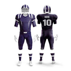 Best Selling Short Sleeve Quick Dry Adult American <b>Football</b> Uniform Latest Style Uniform - Product Image 1