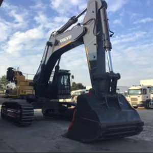 Excavadora de Ruedas Volvo EC750 2017 Barata, Compatible con Hitachi, Origen Francia, Venta al por Mayor, Usada, Nueva con Componentes Principales - Product Image 1