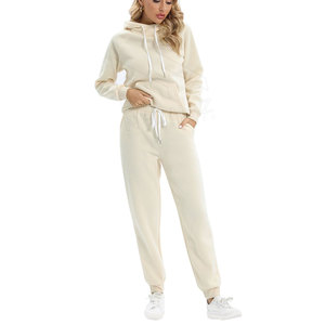 Dernier modèle de sweat-shirt à manches longues et de jogging de sport sexy pour femmes survêtements fitness 100% coton par sublimation pour femmes - Product Image 5