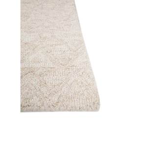 พรมขนสัตว์ทำมือสีเบจและสีน้ำตาลลายเรขาคณิตสำหรับทางเข้าบ้าน ห้องนอน ห้องโถงรูปสี่เหลี่ยมผืนผ้า-TLR-84 โดย Jaipur Rugs US - Product Image 4