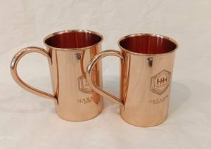 Tasse à bière en cuivre personnalisée la plus vendue tasse à mule de Moscou en cuivre tasse antibactérienne avec un koi de bonne qualité - Product Image 5