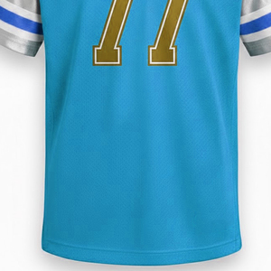 Maillot de football américain en polyester avec logo imprimé, vente en gros, dernier design, maillot de football américain unisexe - Product Image 5