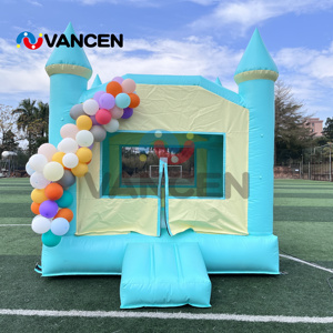 Nhà Bật Nảy Bơm Hơi Thiết Kế Mới Kích Thước 10 'X 10' (Có Máy Thổi Khí), Nhựa Vinyl PVC Thương Mại Cho Trẻ Em - Product Image 4