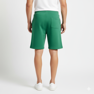 Men Cotton Fleece Shorts 100% Cotton Fleece Sweat shorts Custom Fitness Gym Training Jogging Knee Length Sweat Shorts - Product Image 4