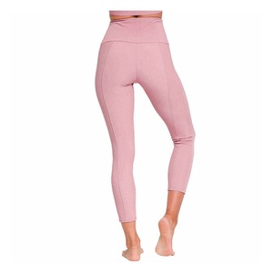 Quick Dry 2025 New Women High Waist Breathable Scrunch Butt Yoga <b>Leggings</b> With <b>Pockets</b> From Pakistan - Product Image 4