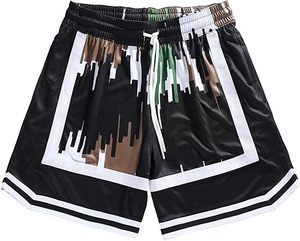 Pantalones Cortos Deportivos para Hombre, con Estampado Gráfico, Casuales, a la Moda, Retro, para Gimnasio, Estilo Urbano - Product Image 5