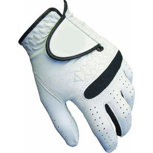 Gants de golf en cuir véritable Prix d'usine Vente en gros Logo personnalisé Respirant Doux Gants de sport de plein air pour hommes - Product Image 1