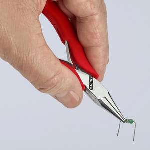 For Knipex Electronics Pliers Head <b>Mirror</b> Polished with <b>Plastic</b> Grips Handles - Product Image 2
