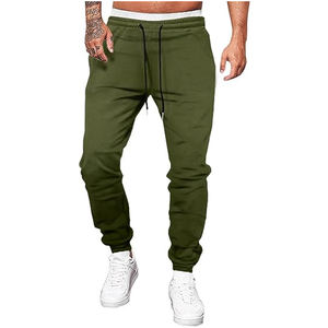 กางเกงวิ่งขนแกะคุณภาพพรีเมี่ยมสำหรับผู้ชายกางเกงสไตล์สตรีทแวร์ทันสมัยสูงพื้นระบายอากาศแห้งเร็วสำหรับฤดูหนาวทุกวัน - Product Image 1