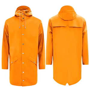 Custom Logo Waterproof Rain <b>Jacket</b> Windbreaker for <b>Men</b> Outdoor Sports Lightweight Breathable OEM Factory Wholesale - Product Image 1