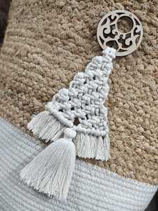 Ornements de Noël en macramé Fournisseur en vrac et fabrication par Refratex India Fabriqué en Inde pour la qualité du Bast et le prix le plus bas - Product Image 2