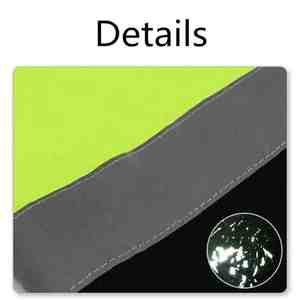 Gilet de sécurité réfléchissant unisexe, vêtements de travail sans manches, haute visibilité, polyester, couleur et logo personnalisés - Product Image 4