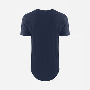 Blue <b>Mens</b> 100% Cotton <b>Long</b> <b>Sleeve</b> T Shirts Breathable Gym T Shirts - Product Image 4