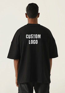 Camiseta Unisex de algodón 100% de alta calidad, camiseta de verano personalizada con el logotipo de tu marca, camisetas gráficas para hombres, camiseta negra de gran tamaño para mujeres - Product Image 6