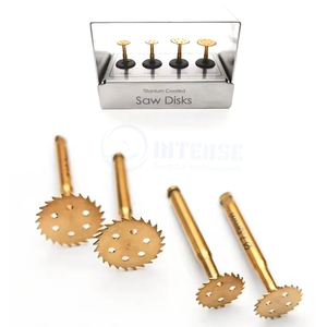 Kit de Discos de Sierra para Implantes Dentales de Acero Inoxidable de Precisión Quirúrgica Intensa, 4 Piezas, Certificado CE, para Cirugía de Injerto Óseo - Product Image 6