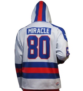 ชุดเสื้อกีฬาฮอกกี้ปักลายอย่างมีสไตล์ชุดเสื้อเล่นฮ็อกกี้น้ำแข็งทำจากโพลีเอสเตอร์สำหรับผู้ใหญ่เด็กผู้หญิง OEM พิมพ์ชื่อทีมใหม่ - Product Image 2