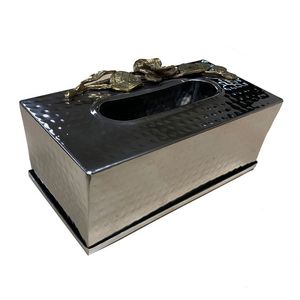 Creative Quality Home Decoration Table Ware <b>Tissue</b> <b>Box</b> Attractive Design Copper Napkin <b>Box</b> at Good Price - Product Image 2
