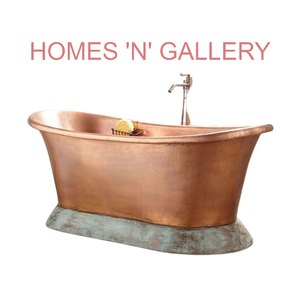 Accesorios de baño Bañera de cobre para uso en Baño de hotel y hogar Bañera decorativa Diseño estándar - Product Image 3