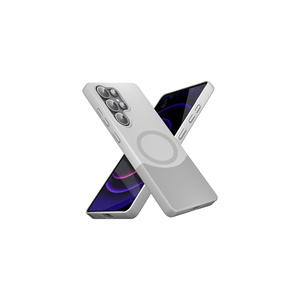 Protecteur de téléphone magnétique à double couche EFFX Premium compatible MagSafe, coque en silicone pour Samsung Galaxy S24 Ultra 14 Plus - Product Image 3