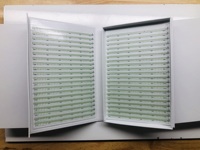 Extensions de cils faites à la main 2D 3D 4D 5D 6D Cils volumineux avec éventails pré-faits étroits C CC D DD M L Curl Soie coréenne 20 - 40 lignes