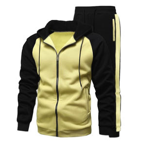 Sweat-shirt et jogging pour hommes en plein air de style zippé 100% survêtements en coton du Pakistan - Product Image 1