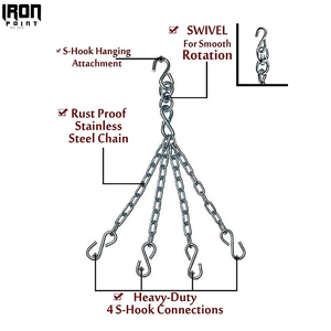 2023 Professional Boxing Equipment for Men Custom Logo <b>Standing</b> Heavy Punching <b>Bags</b> with PU PVC Materials Fabric Sand Filling - Product Image 4