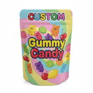 Bolsas de Embalaje para Dulces, <span class=keywords><strong>Galletas</strong></span> y Golosinas, con Cierre Vertical, Impresas a Medida, de Grado Alimenticio, Fabricadas por OEM Directamente de Fábrica - Product Image 1