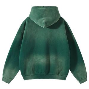 Sweat à capuche promotionnel personnalisé lavé à l'acide pour homme pull à capuche vierge à épaules tombantes à prix très bas - Product Image 2