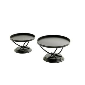 Hotel Birthday Party <b>Cake</b> Serving Black <b>Stand</b> for Wedding Party Celebration Organizer <b>Cake</b> Serving <b>Stand</b> With <b>Marble</b> Top - Product Image 5