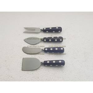 Couteau de cuisine en acier inoxydable brillant personnalisé couverts en résine et main pour restaurants hôtels de luxe et cuisine - Product Image 3