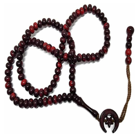 Vente en gros de Tasbih islamique personnalisé en acier inoxydable, perles de Dhikr faites à la main, Misbaha de prière religieuse, perles de prière Tasbeeh, garantie à 100%