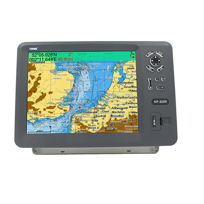 KP-8299 ONWA 8 Zoll Marine GPS Chart Plotter KP-1299 12 Zoll Marine GPS Navigator unterstützt K-Chart/C-Map/NAVIONICS Karte