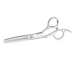 Ciseaux amincissants de coiffeur de haute qualité finition miroir finition polonaise 6 pouces ciseaux amincissants en acier inoxydable allemand - Product Image 1