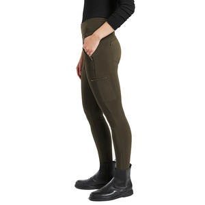 Best Edition Women's High Quality Breathable Mid-Waist <b>Leggings</b> Customizable Design with Drawstring Closure Solid <b>Pattern</b> - Product Image 3