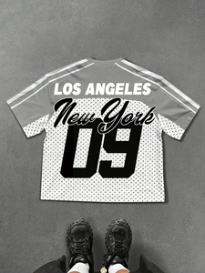 Camisetas Formales de Alta Calidad 100% Algodón para Hombre, Cuello en V, Tallas Grandes, Impresión Personalizada, Ajuste Regular, Venta al Por Mayor - Product Image 2