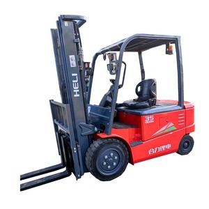 Used Heli 7 Ton Forklift Fully Enclosed Cab Diesel-Powered Motor Engine Gearbox Pump Industrial <b>Lifter</b> Low Mileage Cold Wet - Product Image 1
