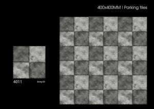 Exterior Matt Finish Ceramic Parking <b>Tiles</b> 40x40cm 400x400mm for Driveway, Patio, Garden and Walkway Flooring - Product Image 3