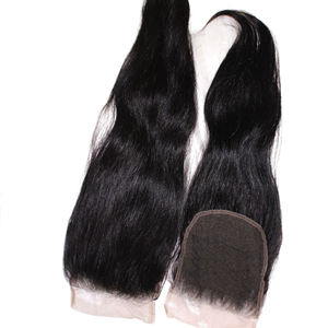 Paquetes de cabello humano recto 613 FUMI Yaki con cierre 120g-300g Extensiones de cabello virgen para teñir todos los colores - Product Image 2